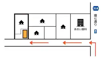 特P 野沢4-17-11駐車場の図面