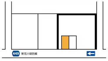 特P 《軽自動車》千住大川町29-5駐車場の図面