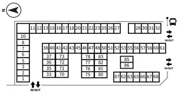 特P 中央2丁目パーキングの図面