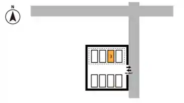 特P 【3番】玉串元町駐車場の図面