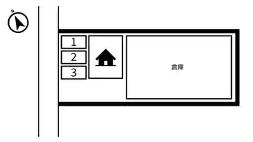 特P 新田木崎町588-1駐車場の図面