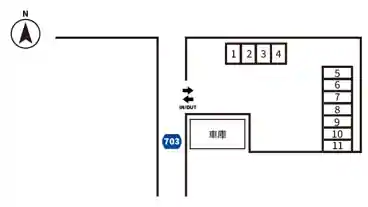 特P 新町駐車場の図面