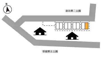 特P 岡村7-31-16駐車場の図面