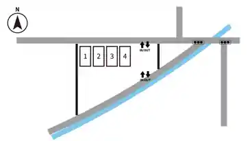 特P 上之469-1駐車場の図面