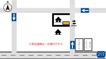 特P 【コンパクトカーまで】萱場2-11-10駐車場の図面