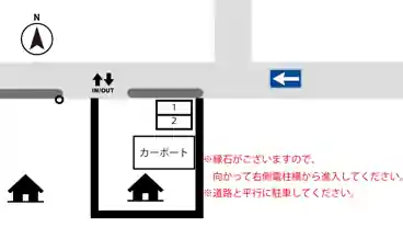 特P 東安戸町2駐車場の図面