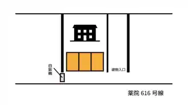 特P 薬院3-14-24駐車場の図面