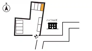 特P 【チケットパーキング区画内】リビングパーク東大和中央第2　駐車場の図面