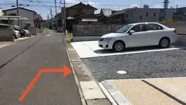 特P 如月町4-4駐車場の図面