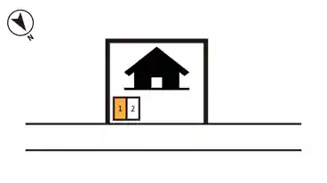 特P 宮内1-2-22駐車場の図面