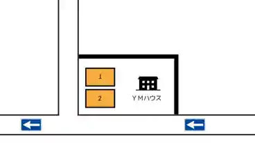 特P FK関町北2丁目屋根付き駐車場の図面