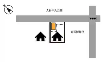 特P 入谷8-15-31駐車場の図面