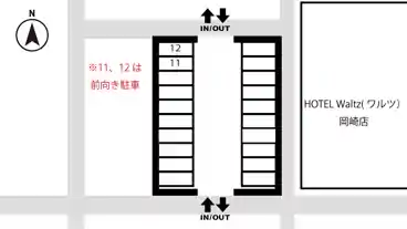 特P イワスエ駐車場の図面