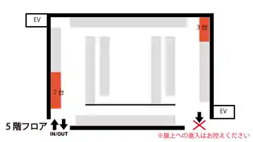 特P 【軽専用・高さ220㎝まで】下津南山1-1-1 パチンコタイキ駐車場の図面