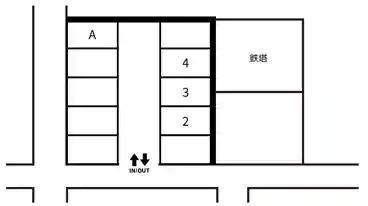 特P 東町3-4-44付近駐車場の図面