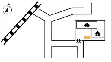 特P 中津原1980-15駐車場の図面