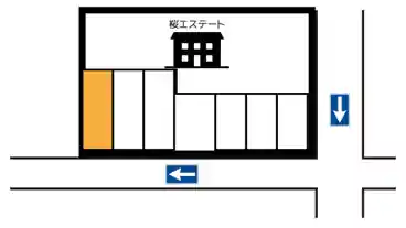 特P 桜エステート駐車場Bの図面