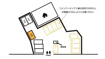 特P 《軽・コンパクト》中山町1-17駐車場の図面