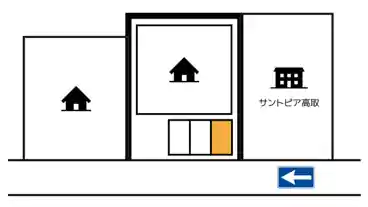 特P 高取2-15-26駐車場の図面