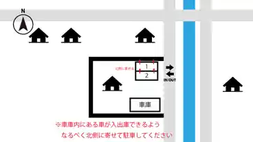 特P 池田972-5付近駐車場の図面