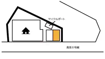 特P 高見2-11-5駐車場の図面