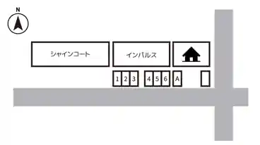 特P 田村町徳定字下河原83-1駐車場の図面