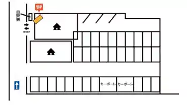 特P 《バイク専用》千駄木駐車場の図面