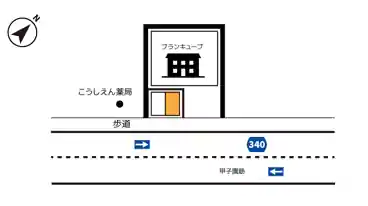 特P 甲子園浦風町7-7駐車場Aの図面