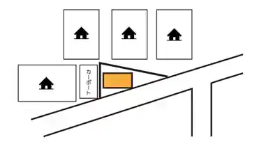 特P 下和泉2-19-5駐車場の図面