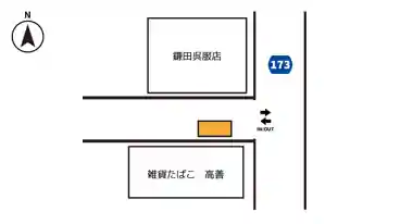 特P 涌谷町本町30駐車場の図面