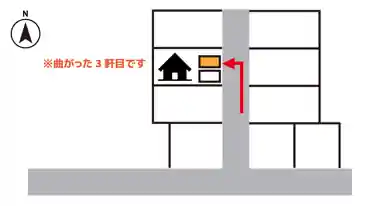 特P 西野々2-1-48駐車場の図面