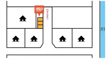 特P 薮田西1-25-18駐車場の図面