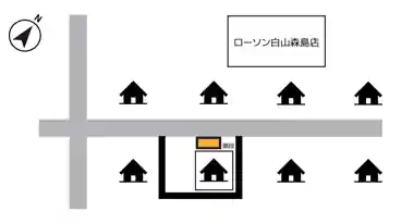 特P 森島町い14-6駐車場の図面