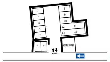 特P 熱海和田町パーキングの図面