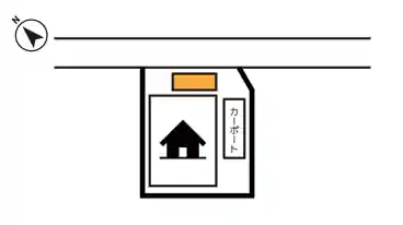 特P 《軽・コンパクト》東台1-2-11駐車場の図面