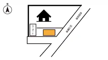 特P 《軽自動車》古都宿355-13駐車場の図面