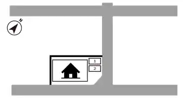 特P 水谷1-1-19駐車場の図面