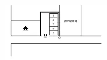 特P 京町6-1付近駐車場の車室