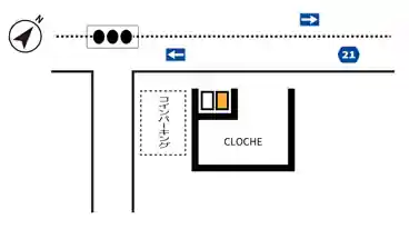 特P クロシェビル駐車場の図面