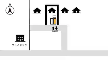 特P 中鶉３丁目１０４付近駐車場の図面