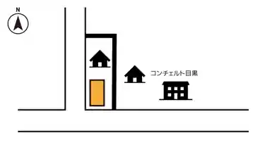 特P 目黒本町1-6-10駐車場の図面