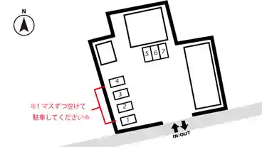 特P 【関ケ原合戦祭り限定・長さ430㎝まで】関ケ原町3245駐車場のその他1