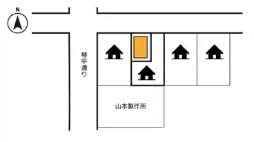 特P 古石場3-9-4駐車場の図面