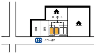 特P 高田井川33駐車場の図面