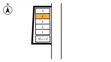 特P 弘西356-23駐車場の図面