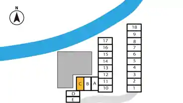 特P 【C】柘植月極駐車場の図面