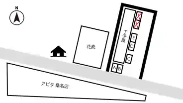 特P 【水・木】寿町３丁目５６－１駐車場の図面