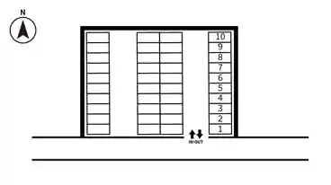 特P 下小出町駐車場の図面