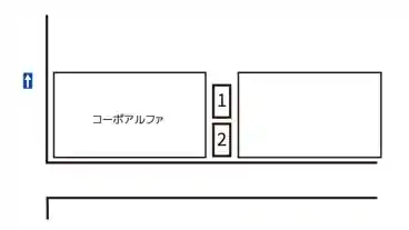 特P 《バイク専用》西池袋4-33-3駐車場の図面