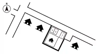 特P 大谷257-12駐車場の図面